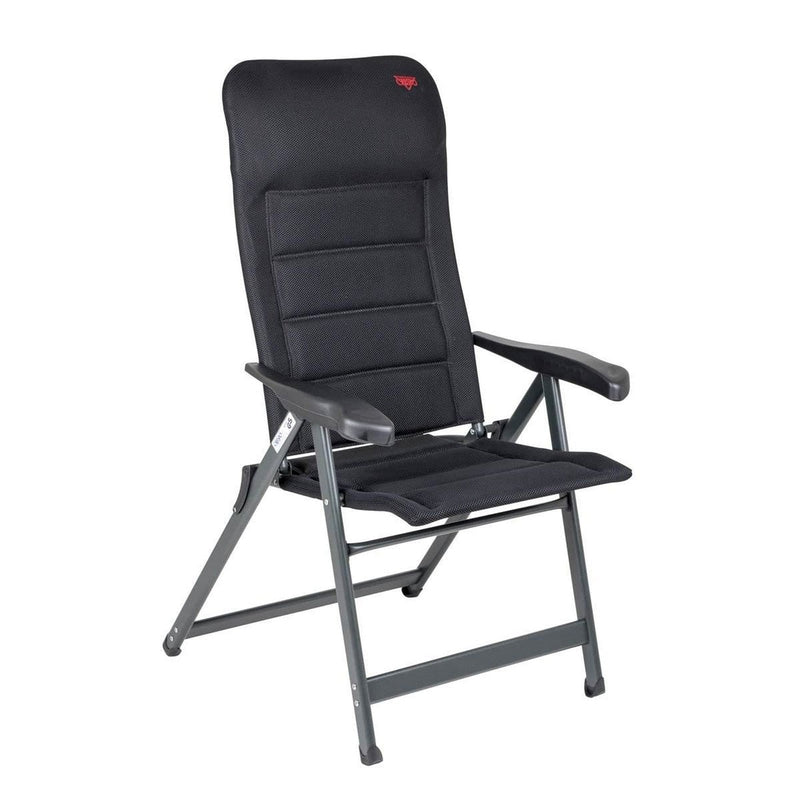 Crespo Chair AP/237 Air Deluxe Black Crespo - UK Camping And Leisure