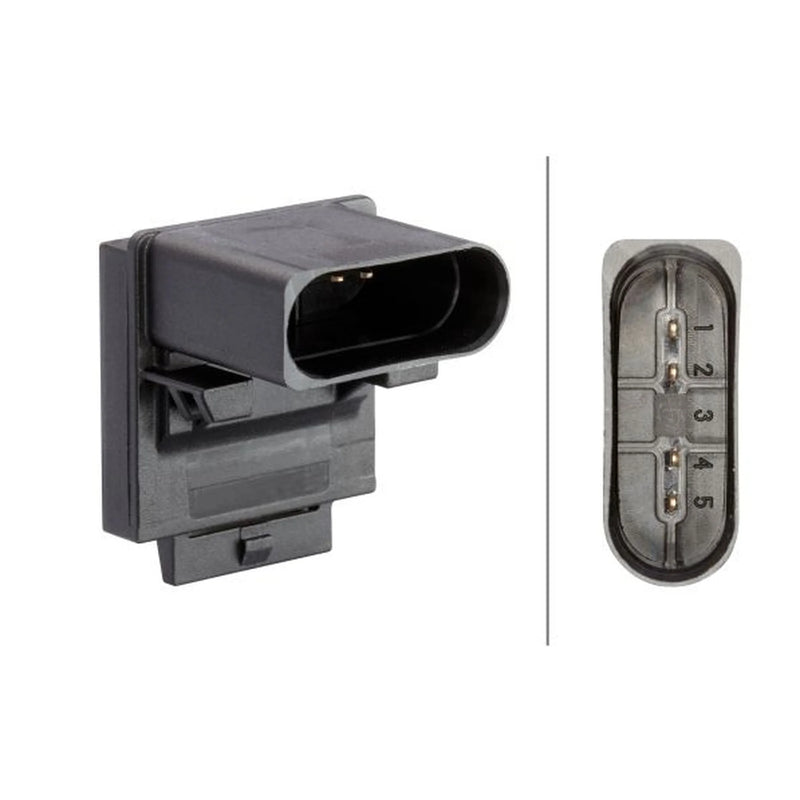 Hella Clutch Control Switch Connectors fits Audi A1 2010-2015 1.2 1.4 1.6 2.0
