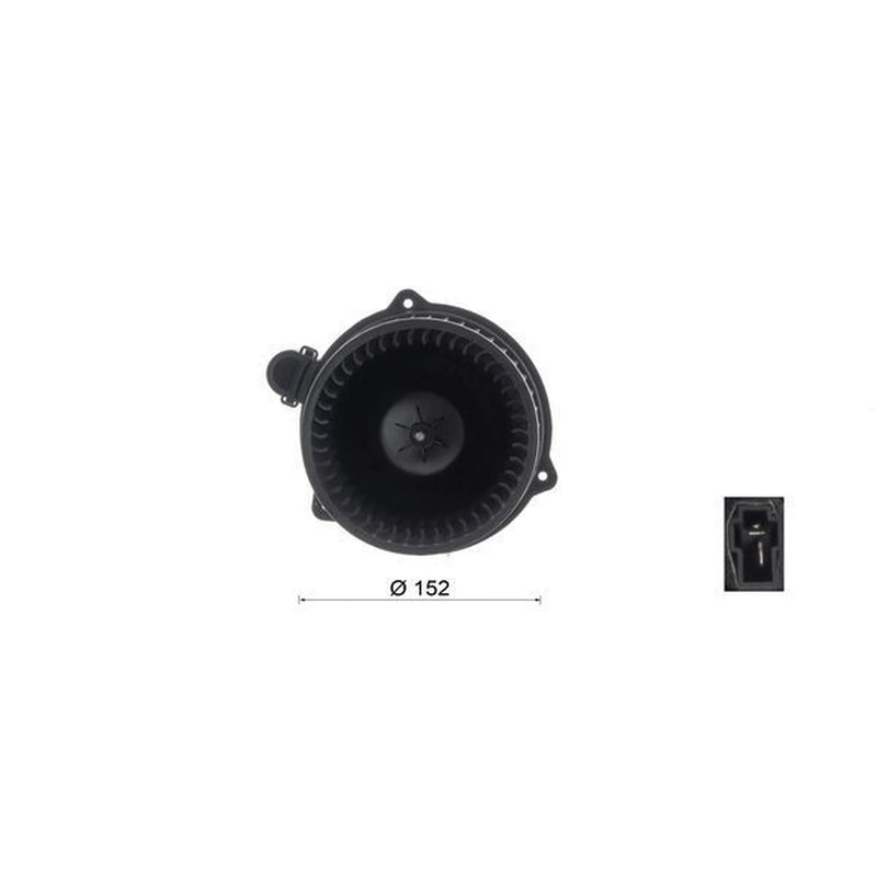 Mahle Heater Blower Fan AB 384 000S