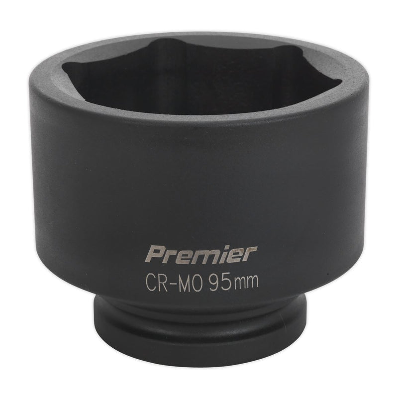 Sealey Impact Socket 95mm 1"Sq Drive IS195 Sealey - Dynamic Drive
