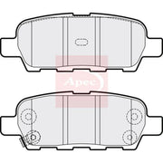 Apec Rear Brake Pad Set PAD1264
