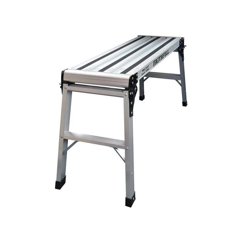 Faithfull Fold Away Step Up Aluminium L100 x H52 x W30cm Faithfull - NN4 Online