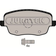 Juratek Front Brake Pad Set fits Seat Cordoba 2002-2009 1.2 1.4 1.6 1.9 2.0