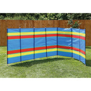 8 Pole Multicoloured Polythene Windbreak 1446 Quest - Dynamic Drive