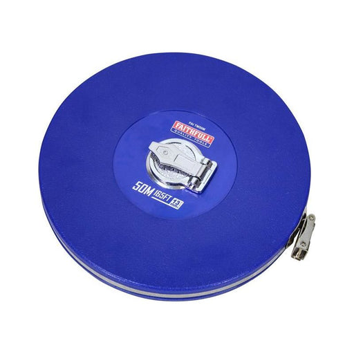 Faithfull Rounded Long Tape 50m/165ft (Width 13mm) Faithfull - Dynamic Drive
