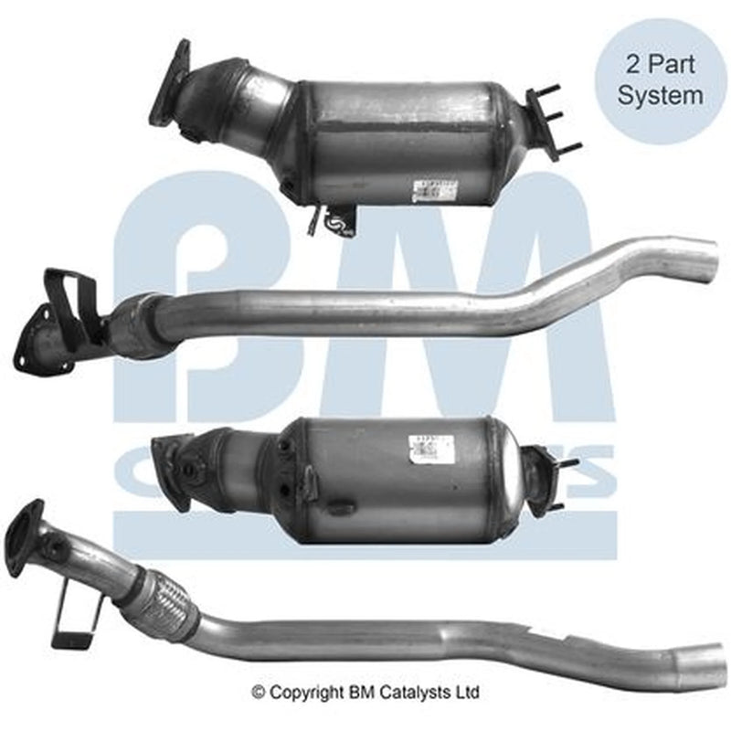 BM Catalysts Homologated Diesel Cat & Dpf fits Seat Exeo 2008-2013 2.0