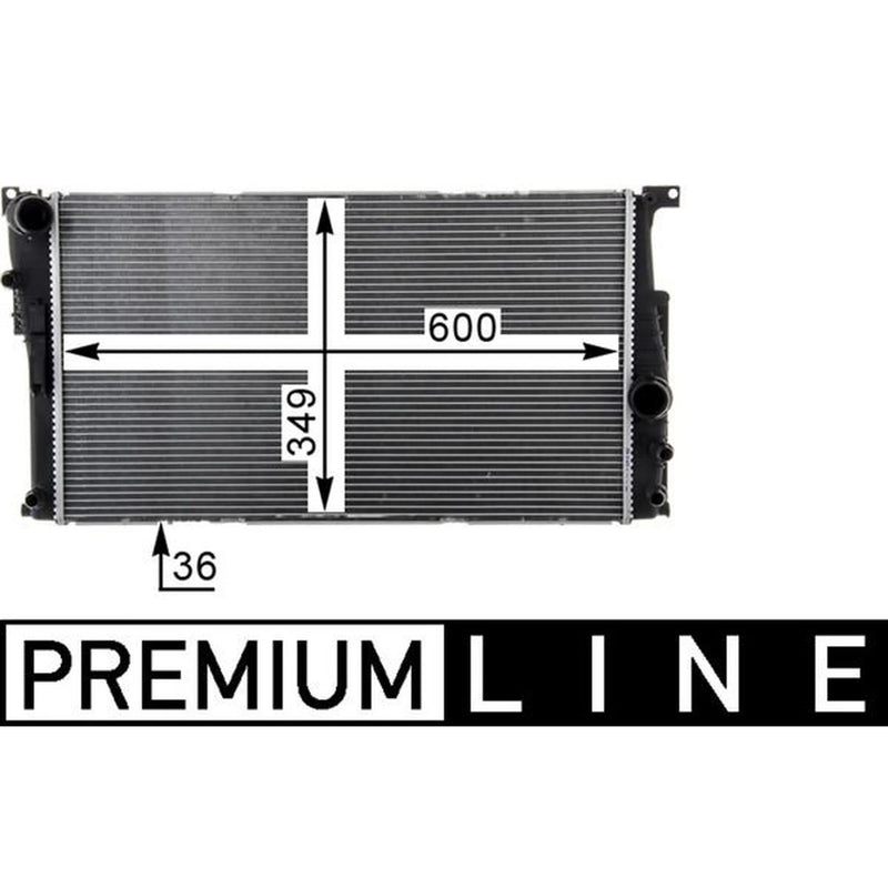 Mahle Engine Radiator fits BMW 3 2012-2015