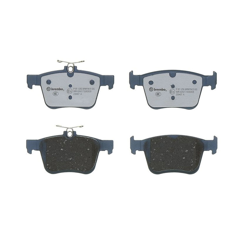 Brembo 4 x Rear Brake Pad Set fits Audi Q2 2021 on