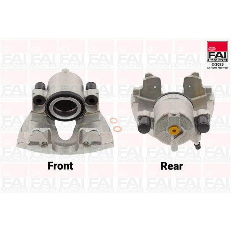 FAI Brake Caliper Assembly Front Left fits Opel Adam 2014-2019 1.4