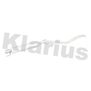 Klarius Box With Centre Pipe Centre fits Opel Astra H 2004-2010 1.9