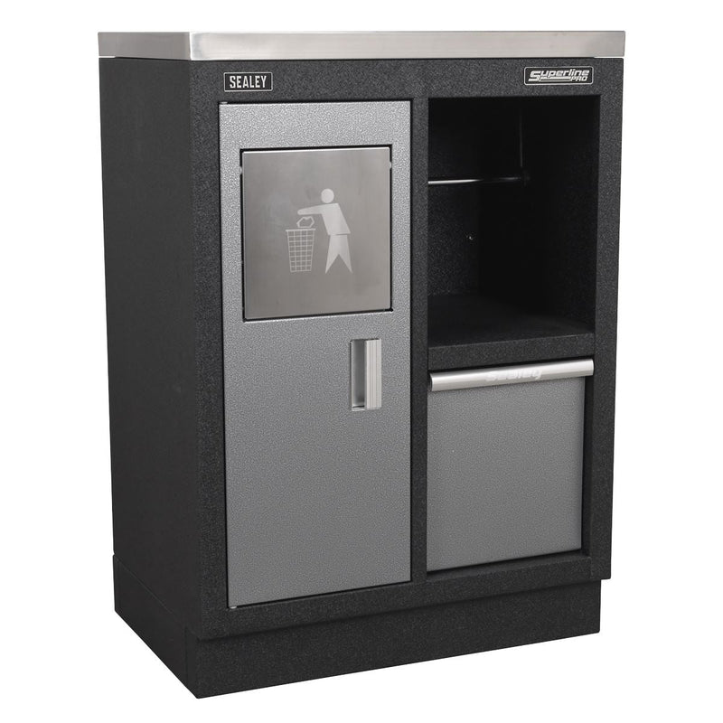 Sealey Superline Pro 1.6m Corner Storage System Wood Worktop APMSSTACK08W Sealey - Dynamic Drive