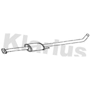 Klarius Box With Centre Pipe Centre fits Hyundai I30 2011-2016 1.4 1.6