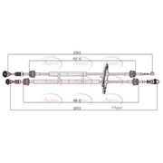 Apec Manual Transmission Cable Pull fits Citroën Nemo 2010 on 1.3