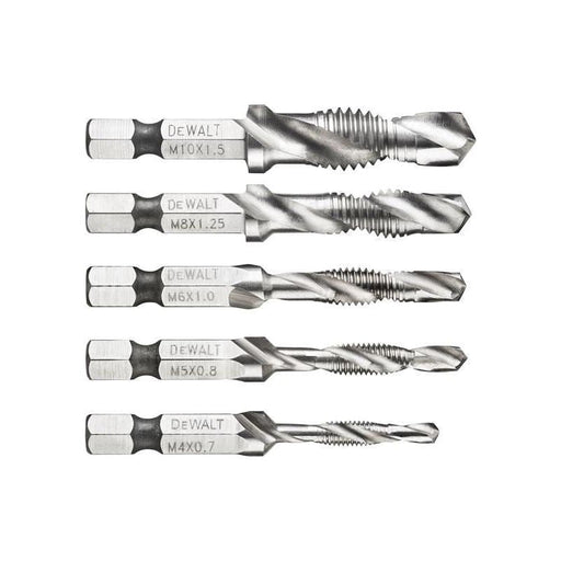 Dewalt Power Tools DT50060 Impact Ready Drill Tap Set, 5 Piece DeWALT Power Tools - Dynamic Drive