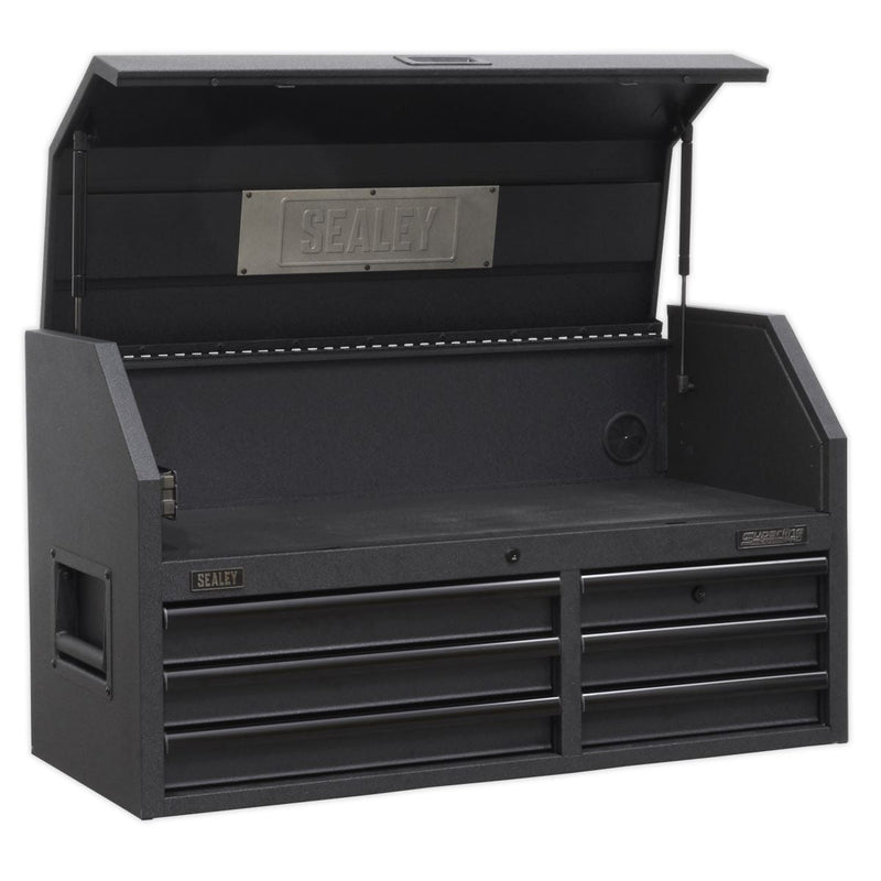 Sealey Topchest 6 Drawer 1030mm with Soft Close Drawers & Power Strip AP4106BE Sealey - Dynamic Drive