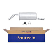 Hella End Silencer Rear fits Peugeot 207 2006-2013 1.4 1.6