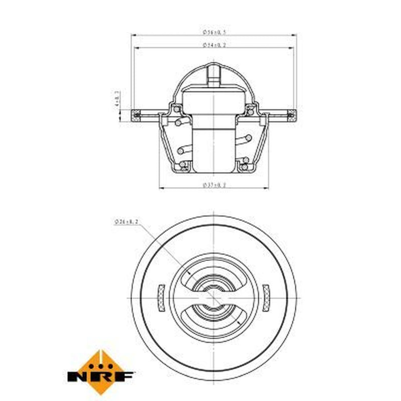 NRF Thermostat,Coolant 725104