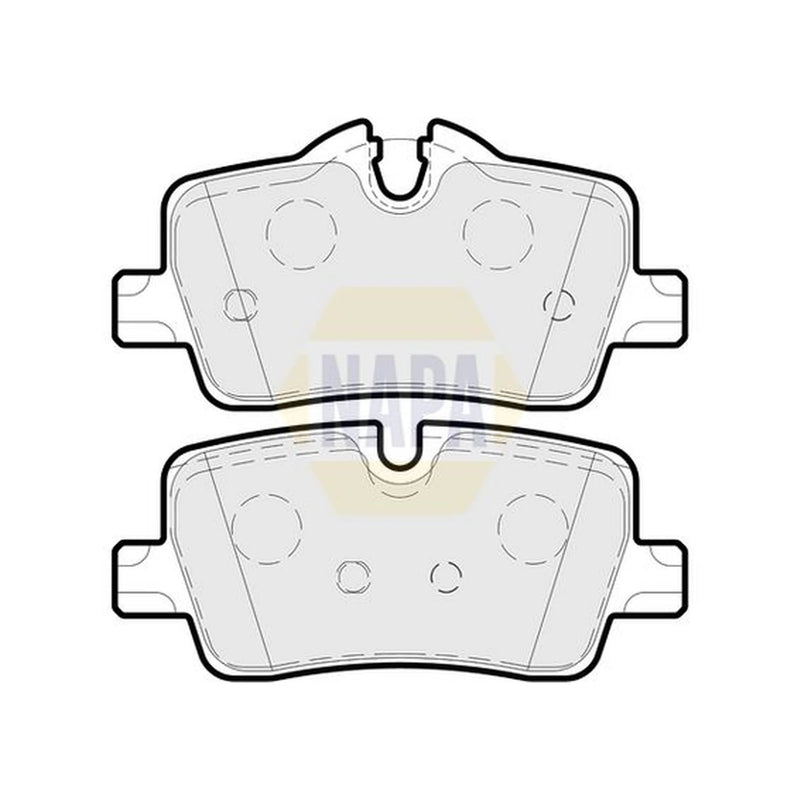 NAPA Rear Brake Pad Set fits BMW 2 2021-2022