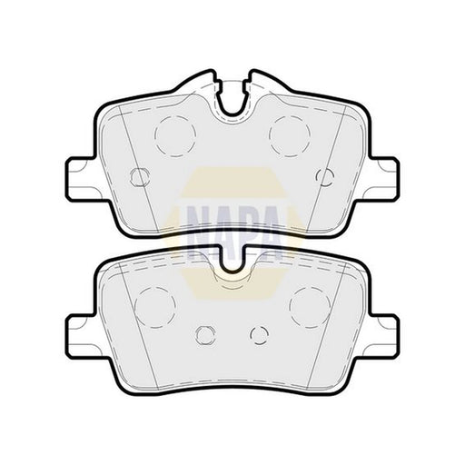 NAPA Rear Brake Pad Set NBP1677