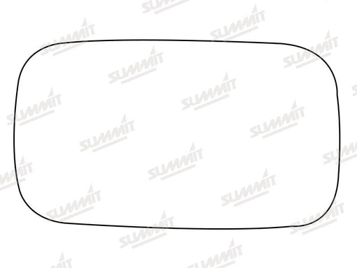 Summit Stick-On Aspheric Mirror Glass fits Volvo V50 04 to 12 LHS Summit - Bars 4 Cars