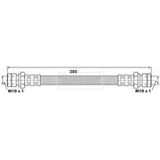 Borg & Beck Brake Hydraulic Hose Line Rear Right BBH6257