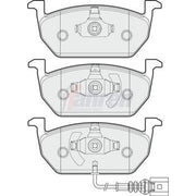 Fahren Front Brake Pad Set FBP3377