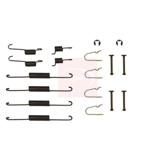 Apec Brake Shoe Accessory Kit Rear fits Kia Rio I 2000-2005 1.3 1.5