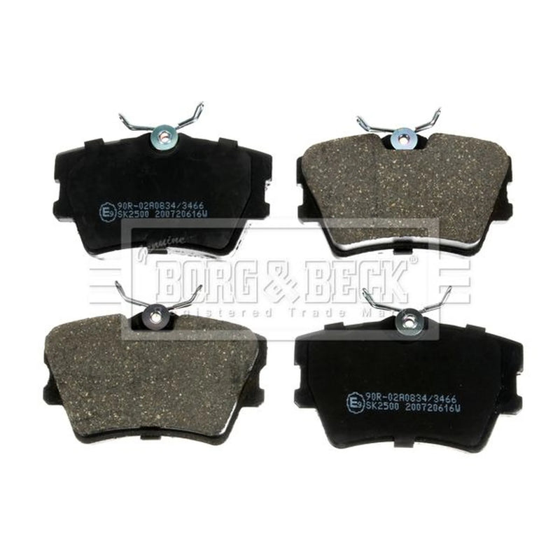 Borg & Beck Front & Rear Brake Discs & Pads fits VW Transporter Platform