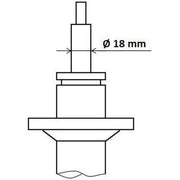 KYB Shock Absorber Damper Strut Front fits Seat Mii 2011-2019 1.0