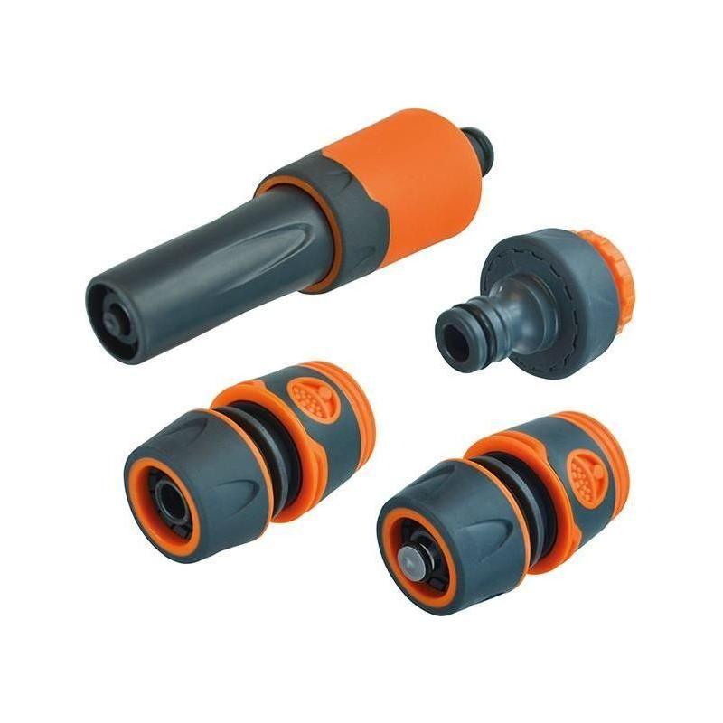 Faithfull Plastic Hose Fittings Starter Kit 1/2in Faithfull - NN4 Online