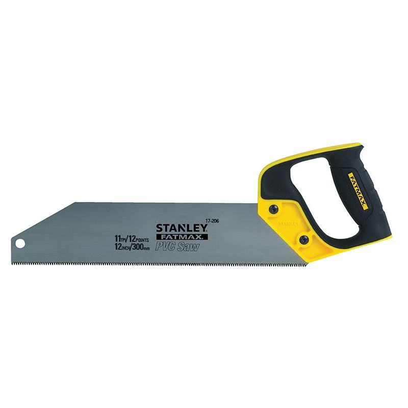 Stanley® Hand Tools FatMax® PVC & Plastic Saw 300mm (12in) 11 TPI STANLEY® Hand Tools - Dynamic Drive
