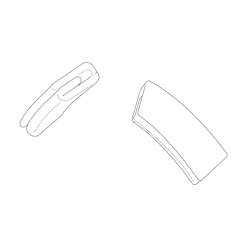 Thule Hip Pad - Mid Blue - Spare Part