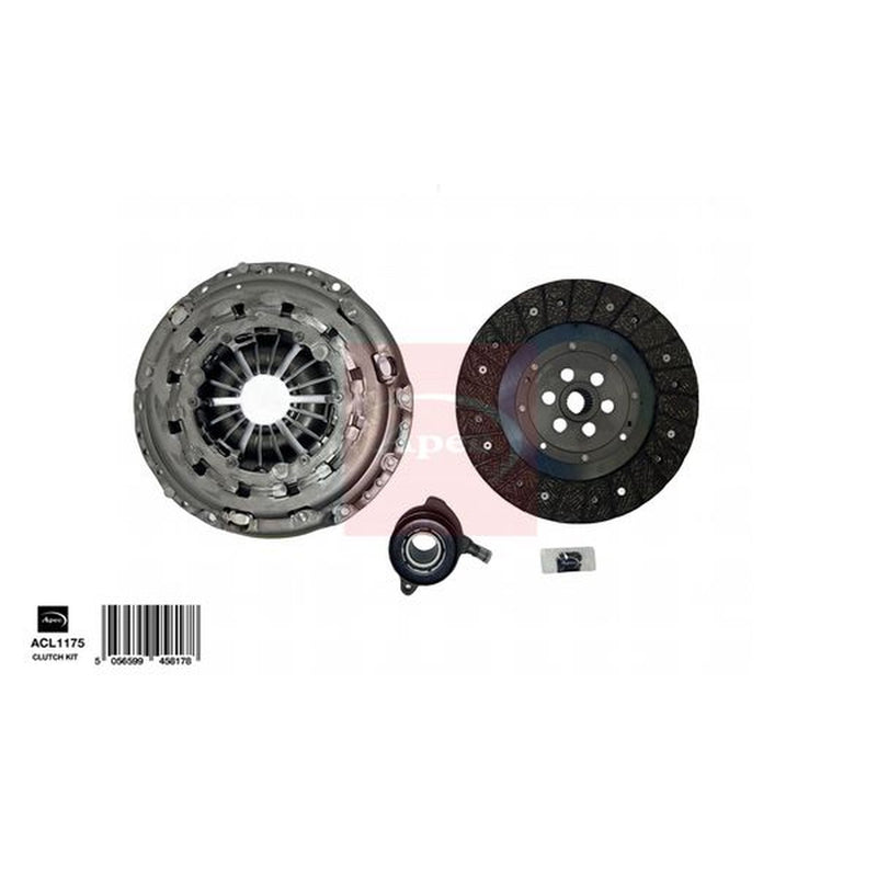 Apec Clutch Kit Set 3pc fits Ford Focus II 2009-2011 2.5