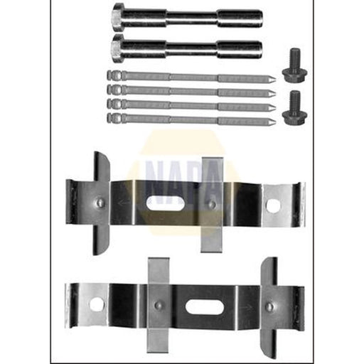 NAPA Brake Pad Accessory Fitting Kit Front fits Land Rover Range Rover 2009-2012