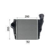 Mahle Intercooler (Charge Air Cooler) fits Porsche Macan 2014-2018 3.0 3.6