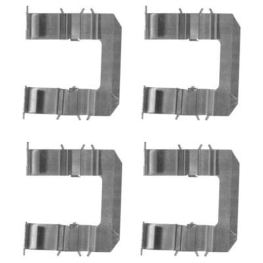 Mintex Brake Pad Accessory Fitting Kit Front fits Hyundai Accent III 2005-2010