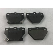 Juratek Rear Brake Solid Discs & Pads fits Toyota Corolla 2001-2007 1.8