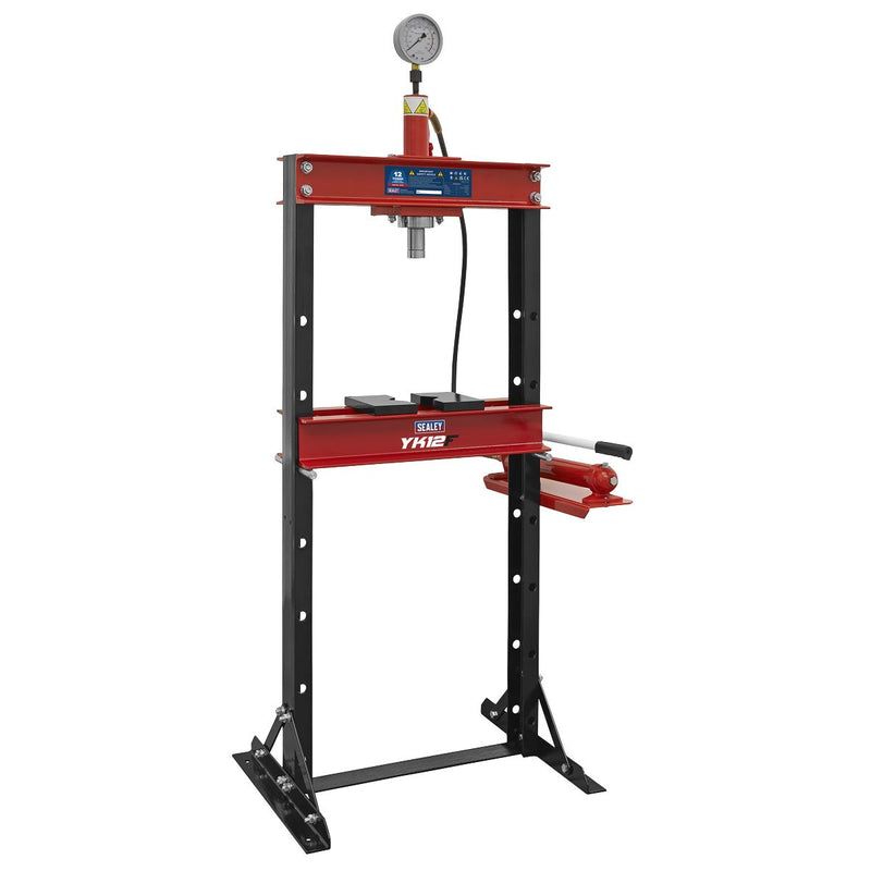 Sealey Hydraulic Floor Type Press 12 Tonne YK12F Sealey - Dynamic Drive