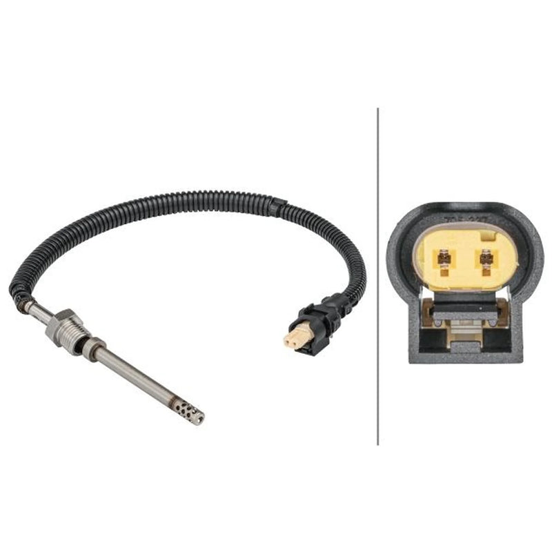Hella Exhaust Gas Temperature Sensor before soot par fits Mercedes-Benz Gl-Class