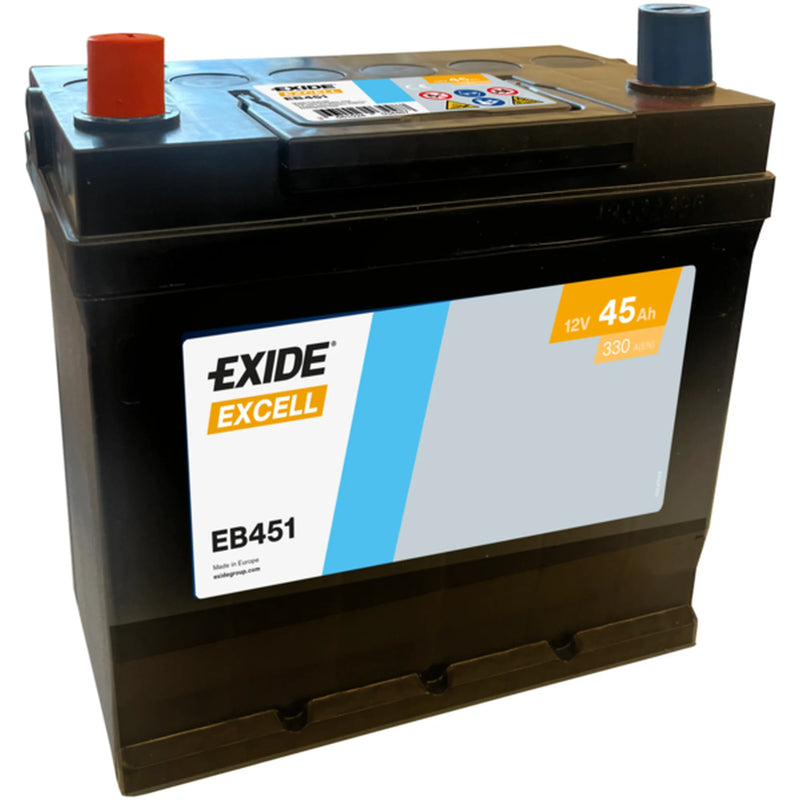 Exide Battery 12V 45Ah 330A EB451