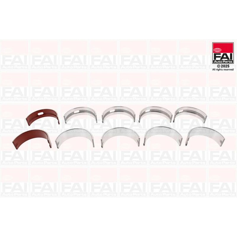 FAI Main Bearing Set fits Audi A1 2010-2015 1.6 2.0