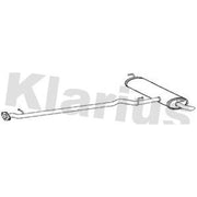 Klarius Box With Tail Pipe Rear fits Nissan Qashqai I 2006-2013 1.5