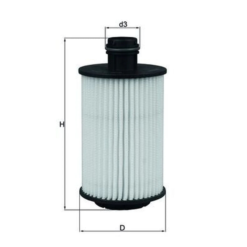 Mahle Engine Oil Filter OX 1012D