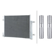 Hella Air Conditioning Condenser fits Opel Karl 2015-2019 1.0