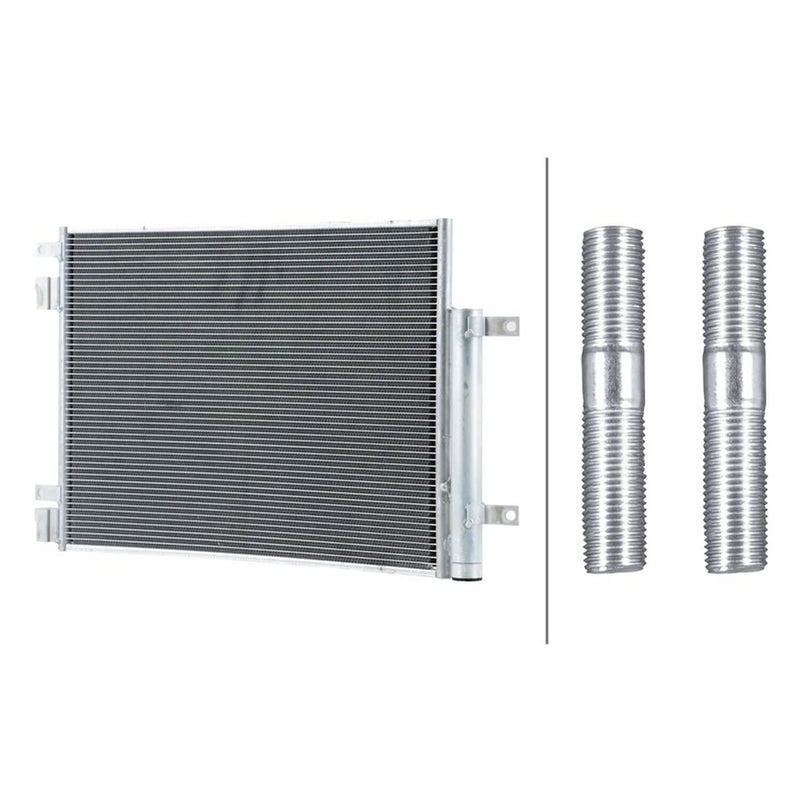 Hella Air Conditioning Condenser fits Opel Karl 2015-2019 1.0
