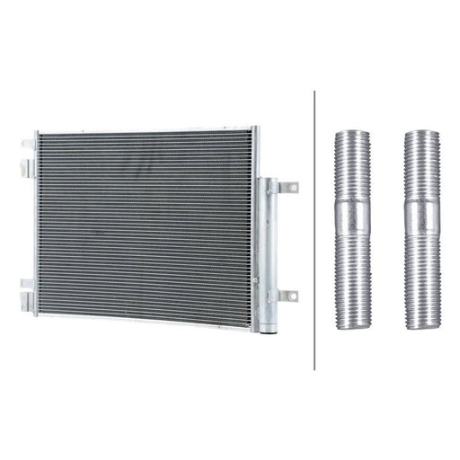 Hella Air Conditioning Condenser fits Opel Karl 2015-2019 1.0