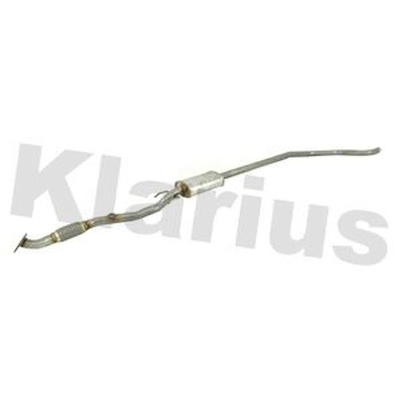 Klarius Box With Centre Pipe Centre fits Opel Corsa E 2014 on 1.4