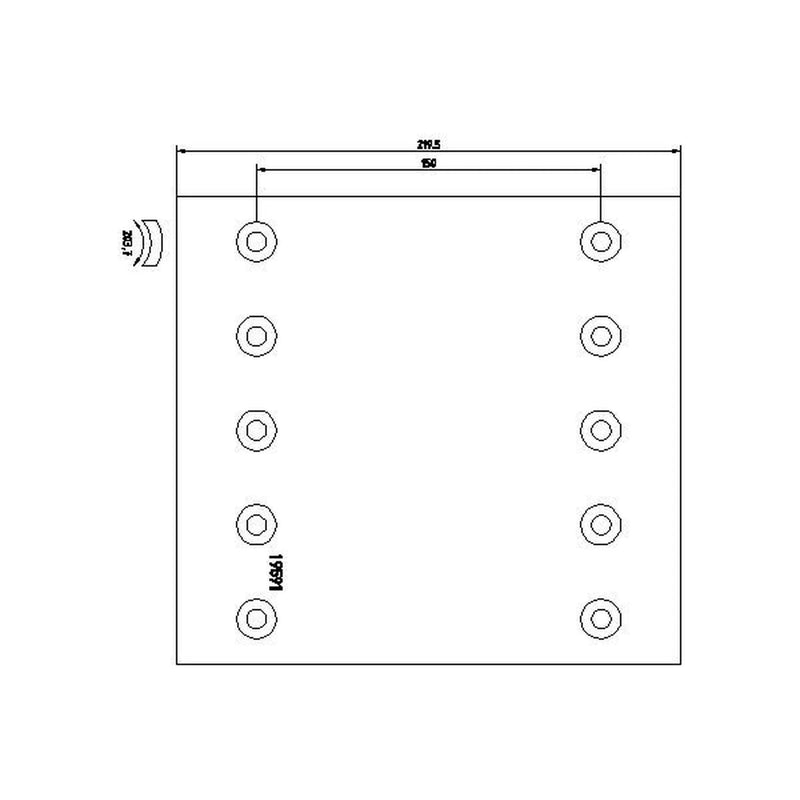 Textar Textar Cv Brake Lining Set 1959111 0309228020 1959111