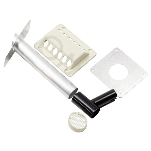 Dometic Flue Kit – Fitting Plate, Cap & Chimney – Beige