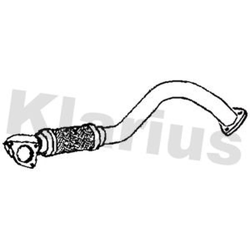 Klarius Exhaust Pipe OD fits Opel Astra K 2015-2019 1.6